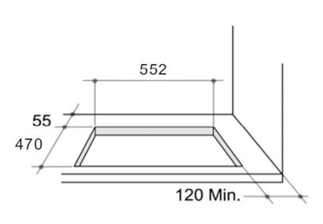 Схема встраивания Zigmund Shtain MN 195.61 B